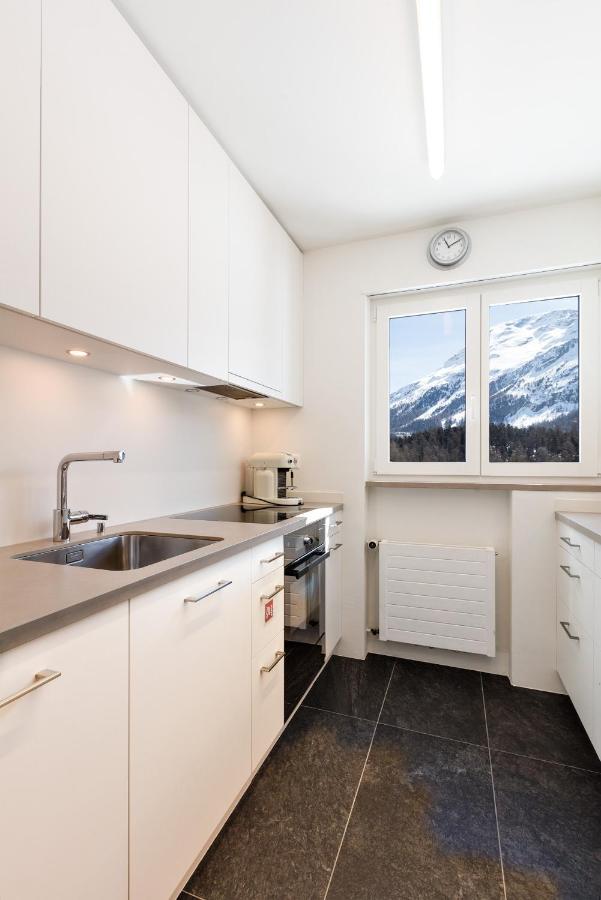 Spacious Apartment With Fantastic Alpine Panorama Sankt Moritz Esterno foto