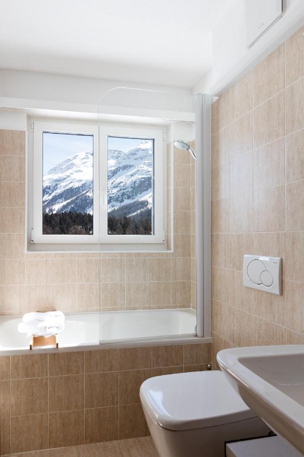 Spacious Apartment With Fantastic Alpine Panorama Sankt Moritz Esterno foto