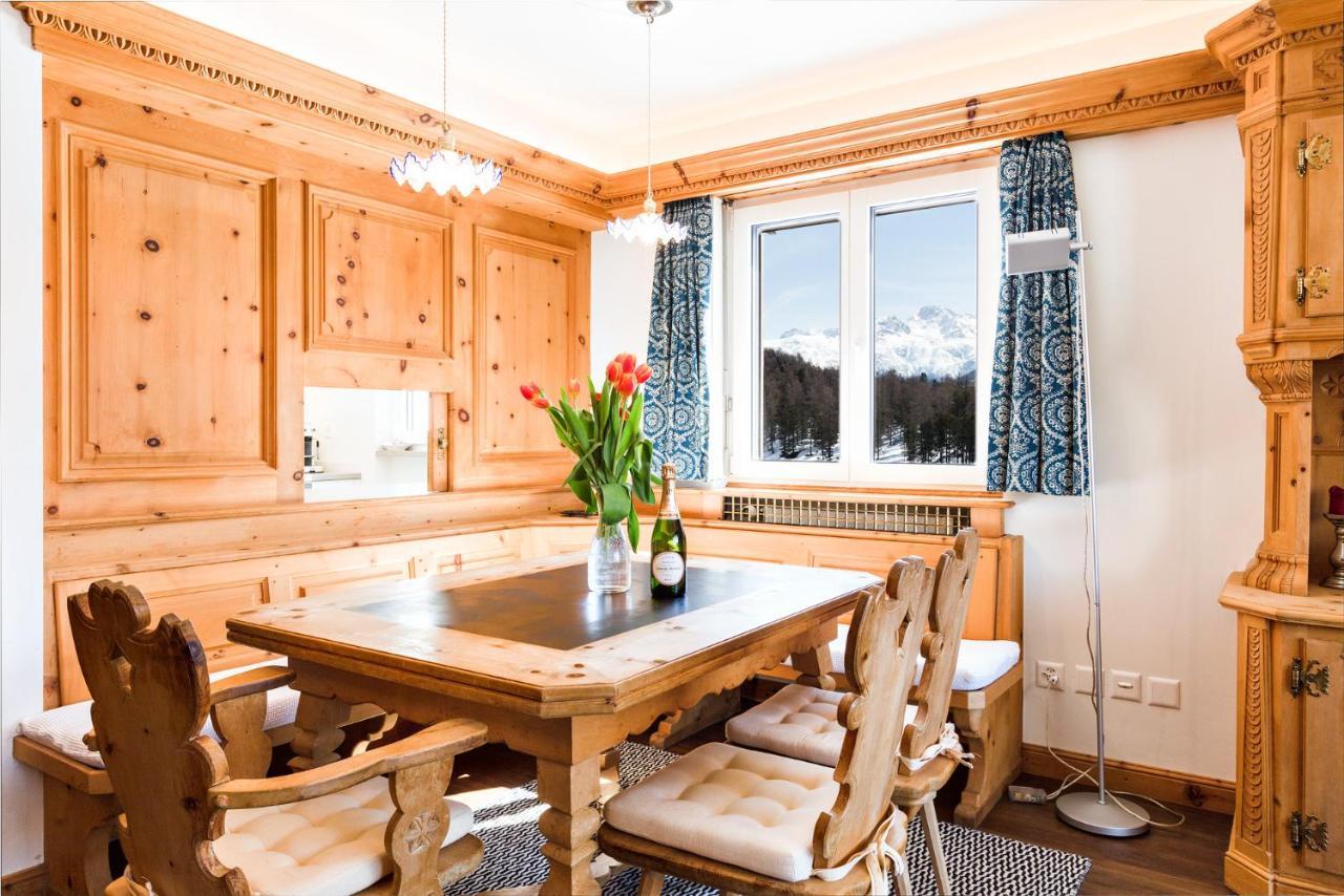 Spacious Apartment With Fantastic Alpine Panorama Sankt Moritz Esterno foto